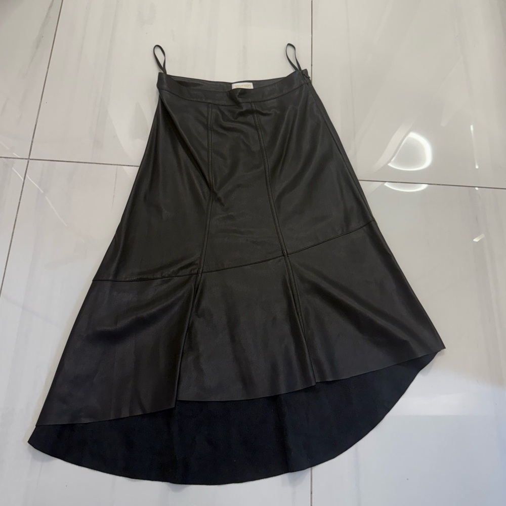 Ronny Kobo vegan leather skirt